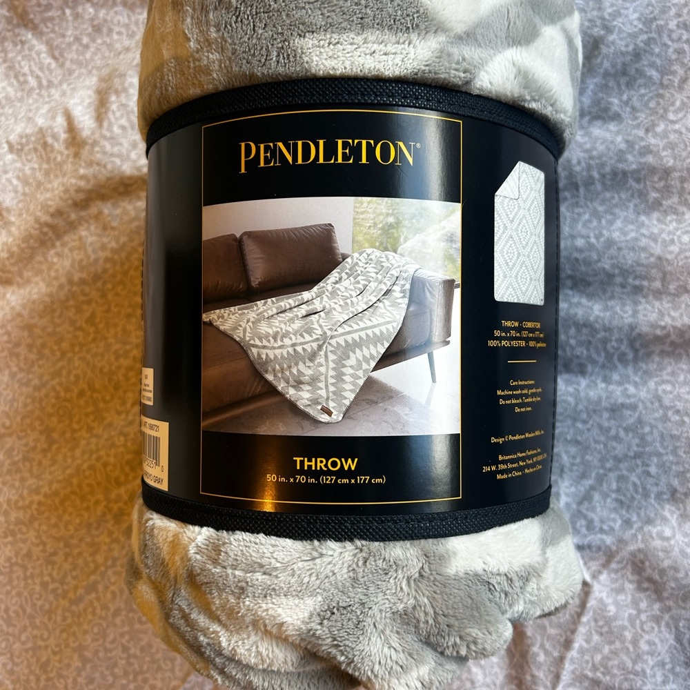 Pendleton throw blanket